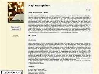 evangelium.katolikus.hu