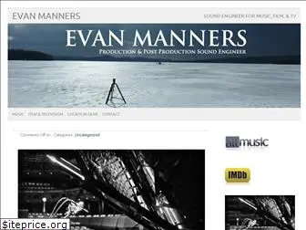 evanmanners.com
