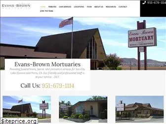 evans-brownmortuary.com