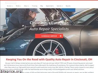 evansautocare.com