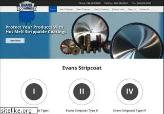 evanscoatings.com