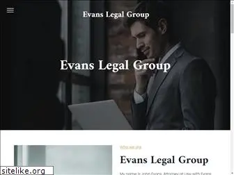 evanslegalgroup.com