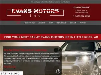 evansmotorsinc.com