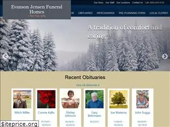 evansonjensenfuneralhome.com