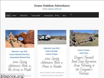 evansoutdooradventures.com