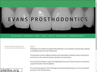 evansprosthodontics.com