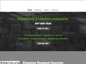 evanstonstampedconcrete.com