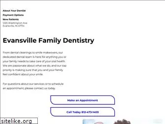 evansvillefamilydental.com