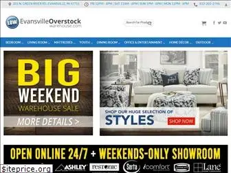 evansvilleoverstockwarehouse.com