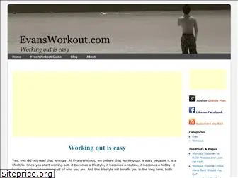 evansworkout.com