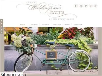 eventgroupweddings.com