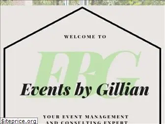 eventsbygillian.com