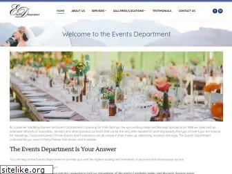 eventsdepartment.com