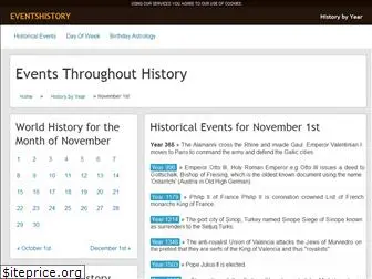 eventshistory.com