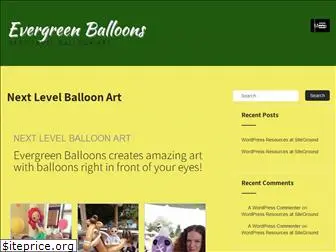 evergreenballoons.com