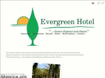 evergreenhoteldominica.com