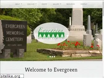www.evergreenmemorialcemetery.com