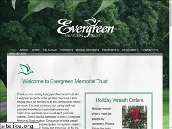 evergreenmemorialtrust.com