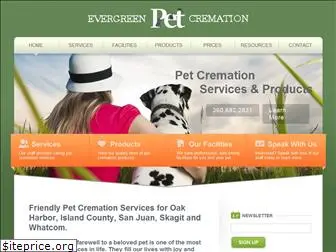 evergreenpetcremation.com