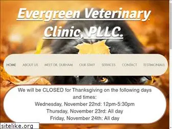 evergreenveterinaryclinic.com