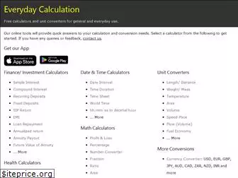 everydaycalculation.com