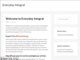 everydayintegral.com