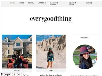 everygoodthingblog.com