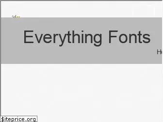 everythingfonts.com