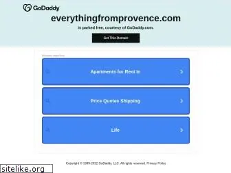 everythingfromprovence.com