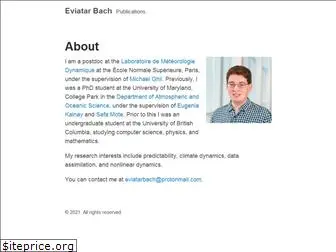 eviatarbach.com