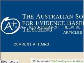 evidencebasedteaching.org.au