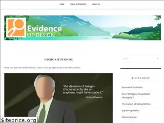 evidenceofdesign.com