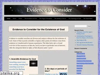 evidencetoconsider.com