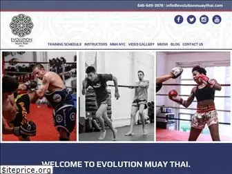 evolutionmuaythai.com