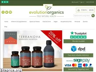 evolutionorganics.co.uk