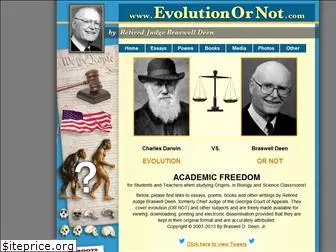 evolutionornot.com