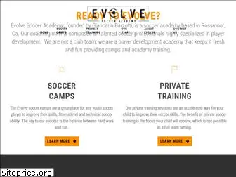 evolve-socceracademy.com