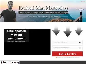 evolvedmanmasterclass.com