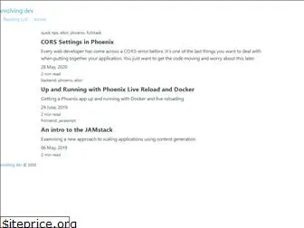 evolvingdev.io