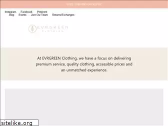 evrgreenclothing.com