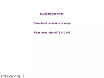 evrijeproducten.nl