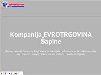 evrotrgovinasapine.co.rs