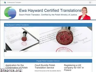 ewa-hayward.co.uk