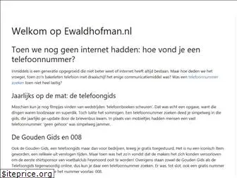 ewaldhofman.nl