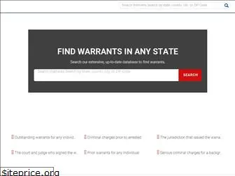 ewarrantsearch.com