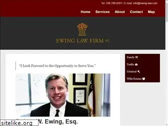 ewing-law.com