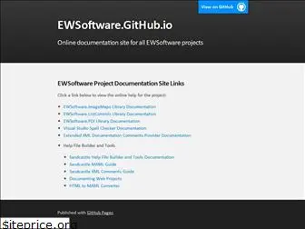 ewsoftware.github.io