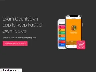 examcountdownapp.com