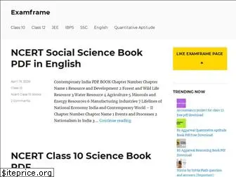 examframe.in