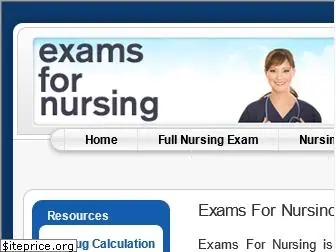 examsfornursing.com